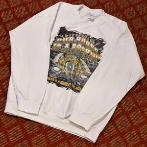 Vtg Style Pittsburgh Steelers Crewneck Sweatshirt